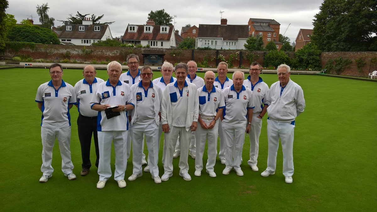 Marlow Bucks Cup quarter final winners 2017 MARLOW BOWLS CLUB